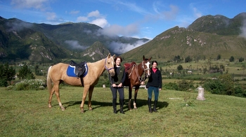 Full-Day Pululahua Volcano Horseback Ride & Mitad del Mundo Tour