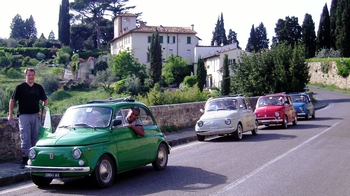 Fiat 500 Tour of Florence & Chianti Hills