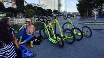 Kick Bike Tour in Vienna
