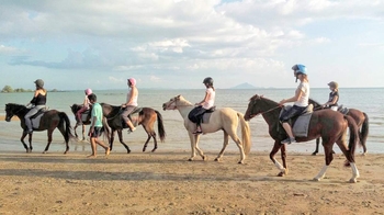 Horseback Ride at Ao Nam Mao Beach
