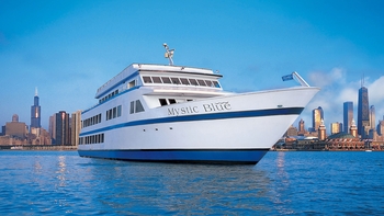 Mystic Blue Lake Michigan Boat Cruise