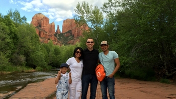 Easy Hike to Cathedral & Bell Rocks & the Mogollon Rim