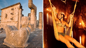 Chichen Itza Deluxe & Xplor Fuego Combo with Personalized Maya Calendar