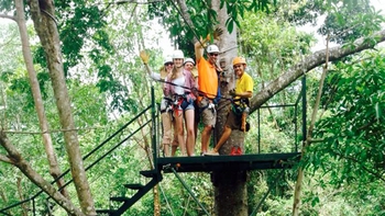 Half-Day Ziplining Excursion in Manuel Antonio