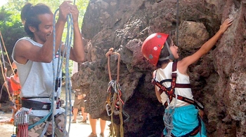 Private Climbing & Caving Adventure at Railay Beach