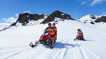Langjökull Glacier Snowmobiling Tour