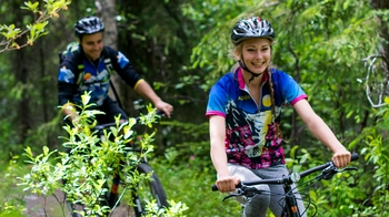 Private Trail of Blue Ice Mountain Biking Tour